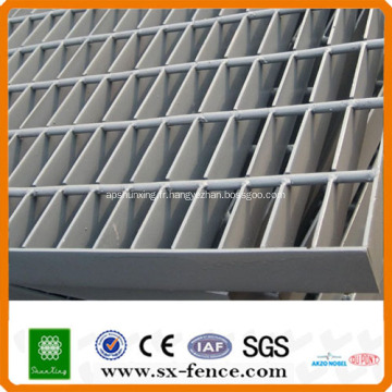 Grille en acier galvanisé par plate-forme